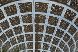 Arched interior at Expo City Dubai, home of the Dubai Exhibition Centre expansion