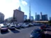 Cars parked in a designated public parking zone in Dubai