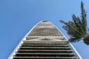 Riyadh tower against a blue sky as Riyadh remote learning continues in schools