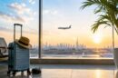 Aircraft at an airport terminal as Europe flights return while UAE flight cancellations continue